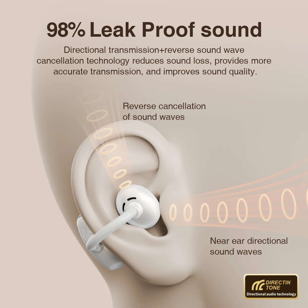 سماعات أذن لاسلكية سماعة رأس بخاصية البلوتوث شحن سماعات OWS رياضية مع ميكروفون سماعات أذن عالية الجودة مجانية