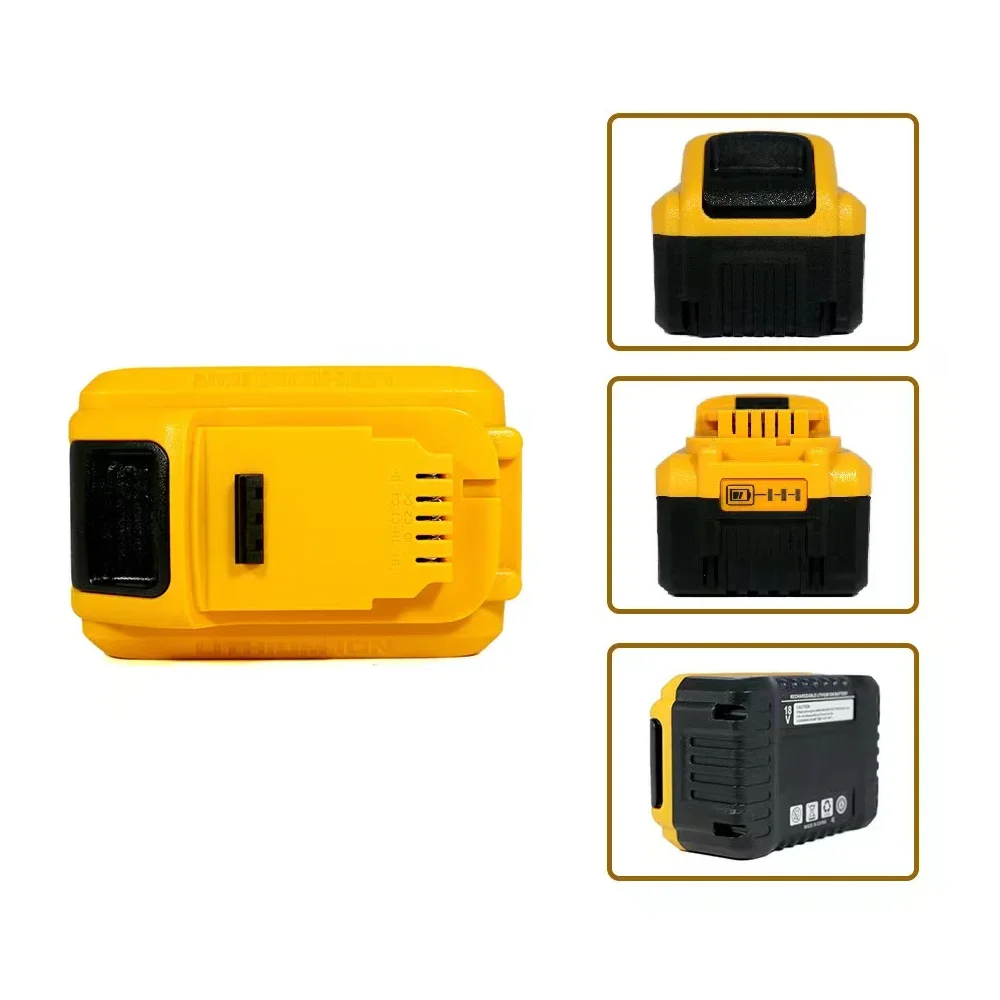 20V 12Ah 10Ah DCB203 Lithium Battery Replacement for DeWalt 18V 20V 21V olt Max DCB112 DCB184 DCB200 DCB180DCB181DCB182 DCB201