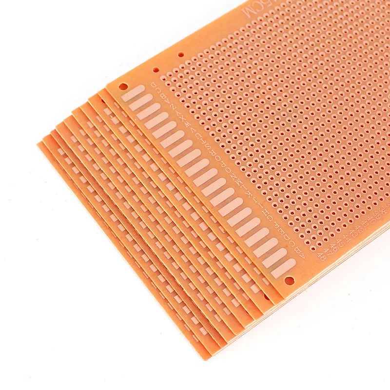 5pcs 9x15cm Universal PCB Board Yellow Single Sided PCB Printed Circuit Board for Arduino