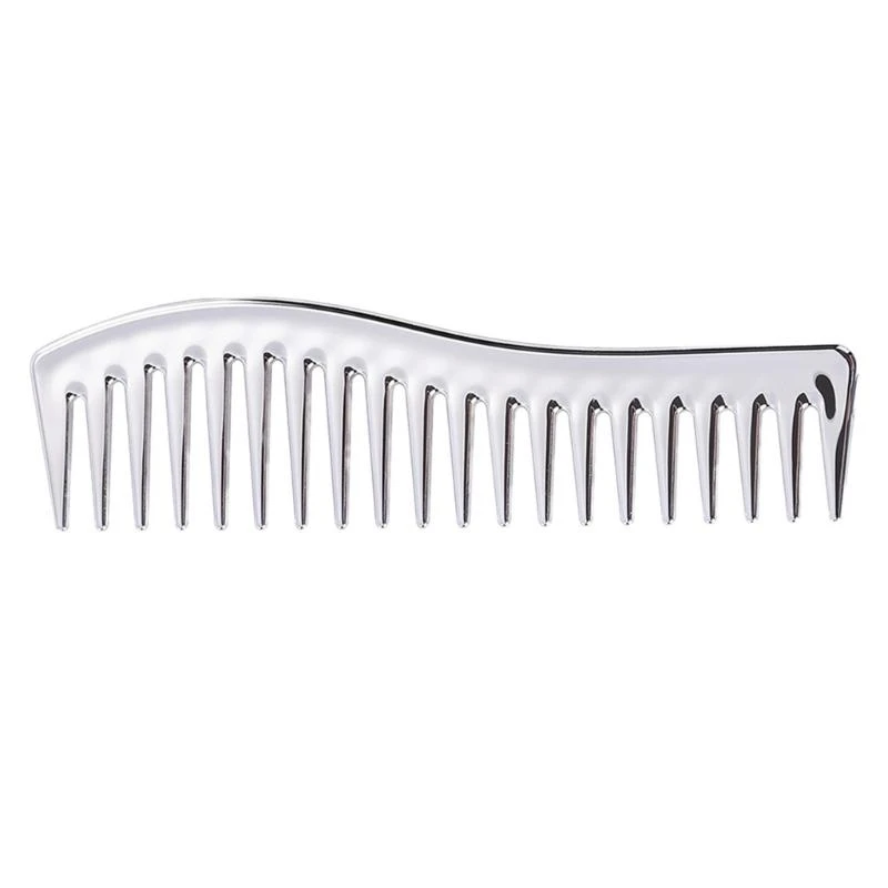 28TA Electroplated Combs for Women Man Hair Comb Teasing Parting Professional Combs for Hair Stylists Comb Professional Comb