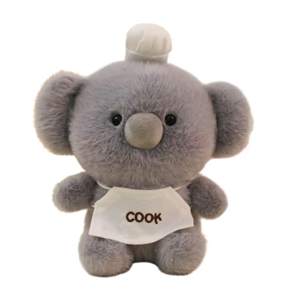 

Cute Chef Series Little Bear Plush Toy Rabbits Pink Pig Elephant Plush Doll Koala Cute Animal Duck Doll Boys Girls