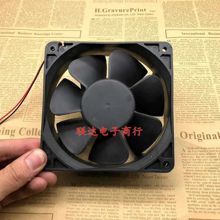For Delixi G12038HD2SL DC24V 0.6A Inverter Cooling Fan Cabinet Welding Machine Heat Dissipation Fan