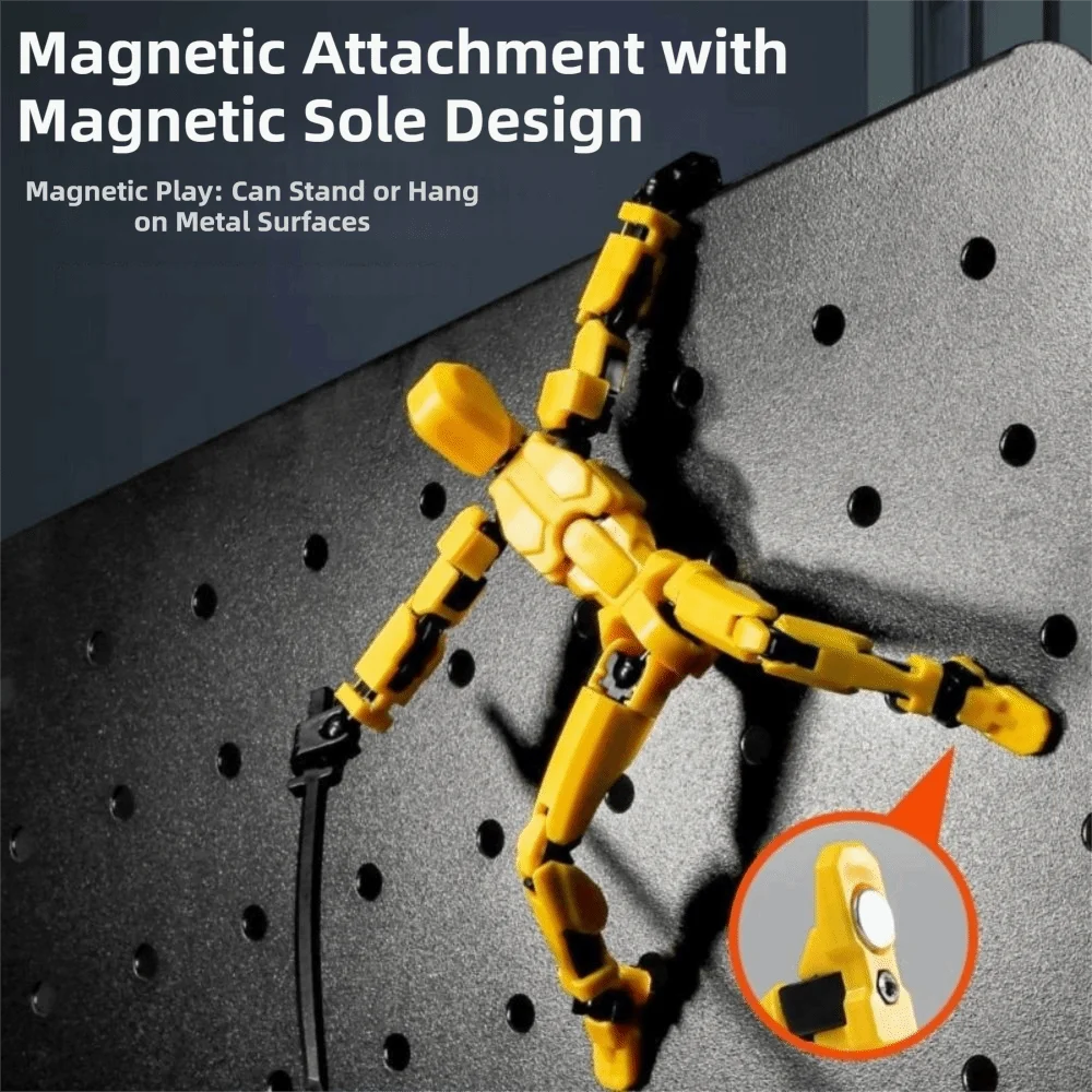 

Подвижная многосуставная модель робота, 3D-печатный манекен с подвижными конечностями, трансформируемая фигурка-робот