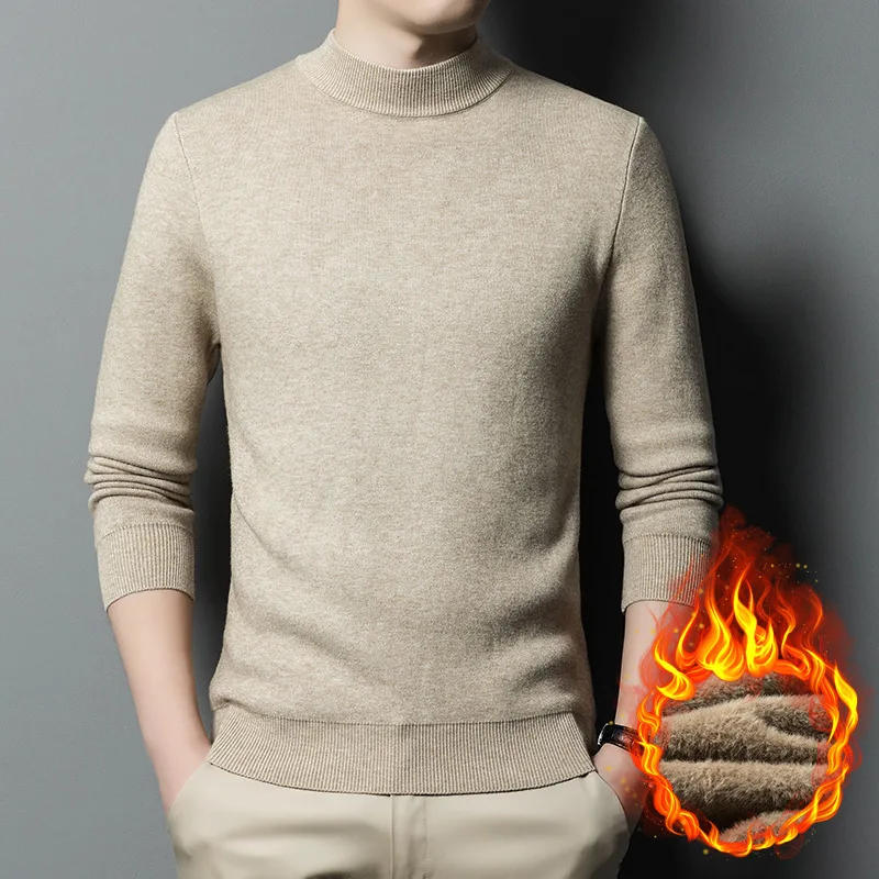 Vintage Sweater Knitted Sweater Autumn Male Pullover Men's Streetwear Casual Knit Men's Jumpers Spring Sweat-shirt Men Clothing