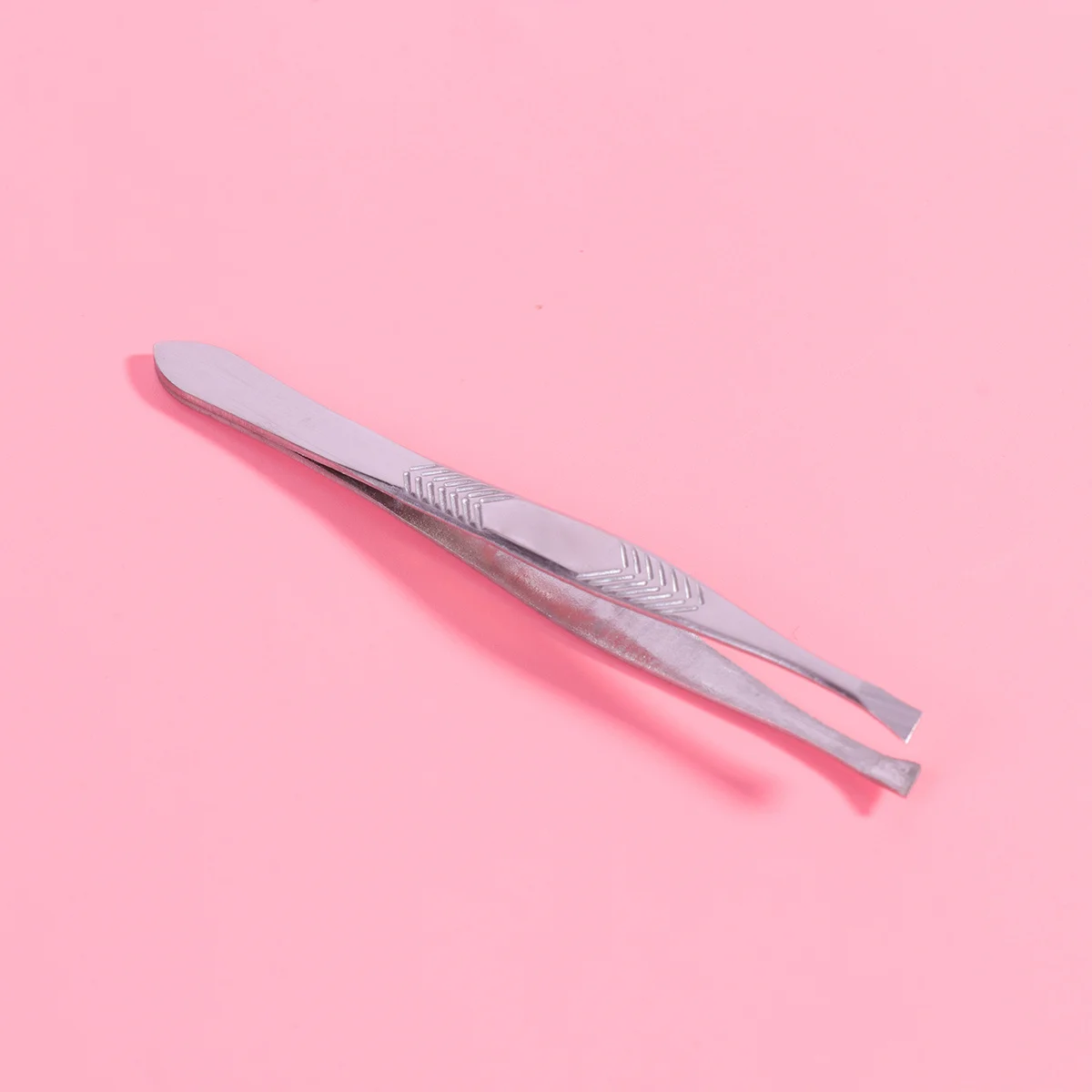 24Pcs Eyebrow Tweezers Stainless Steel Tip Durable Remover Anti Slip Makeup Grooming Personal Care