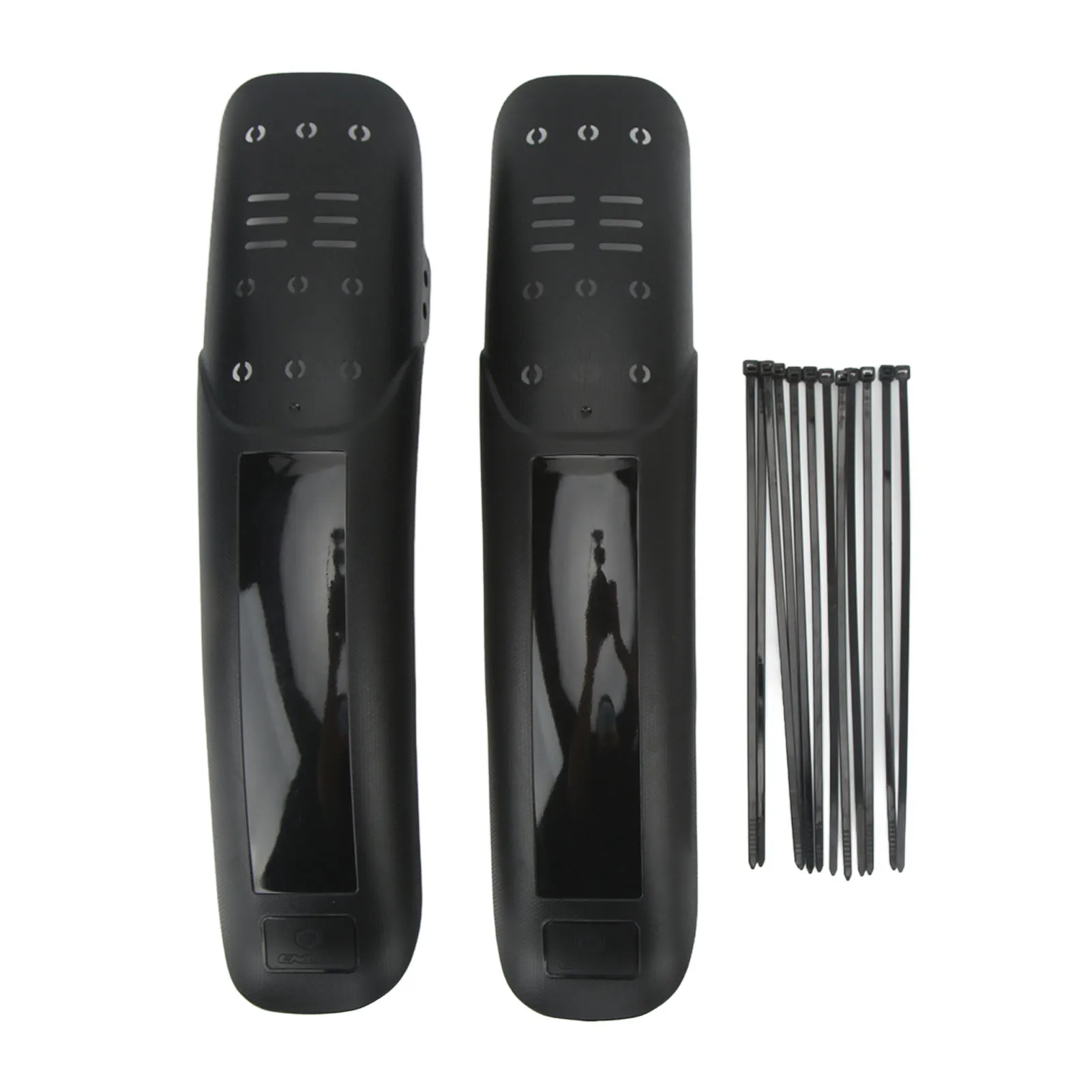 

ENLEE 2PCS Mountain Bike Fender Set Universal Lengthened Hard Shell Plastic and Resin Bike Mud Guards for Outdoor Riding new