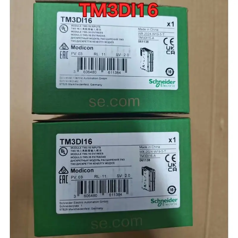 New PLC module TM3DI16 Latest quotation in October 2026