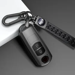 TPU Car Remote Key Case Cover Shell Fob For Mazda 2 3 6 Atenza Axela Demio CX-5 CX5 CX-3 CX7 CX-9 CX30 MX-5 Accessories Keychain