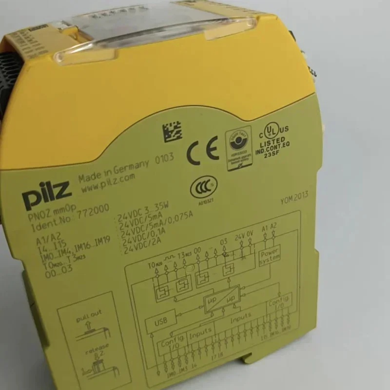 New and Original Pi lz 772000 Safety Relay PNOZ mm0p 24VDC