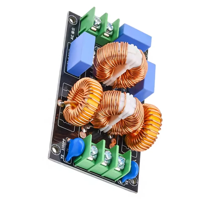 【جديد】مرشح الطاقة EMI Hifi مضخم الصوت مرشح إمداد الطاقة الوضع المشترك لوحة التصفية الكهرومغناطيسية الحالية العالية