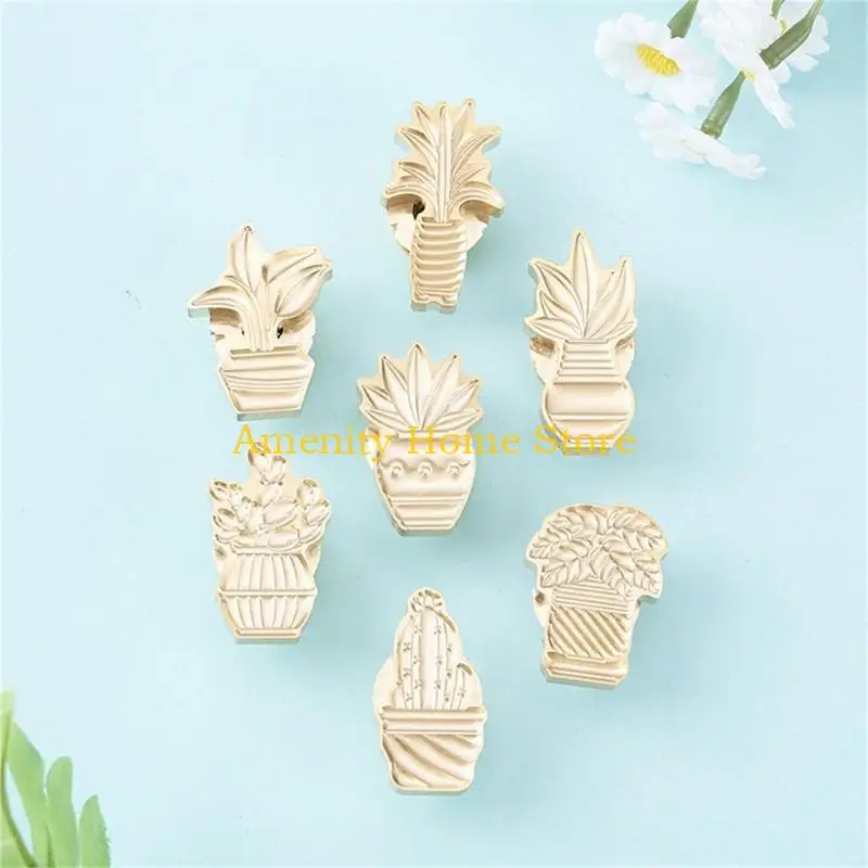 F26C Envelope Envelope Wax Seal Seal Head Deflible Sealing Brasses Head Head #4