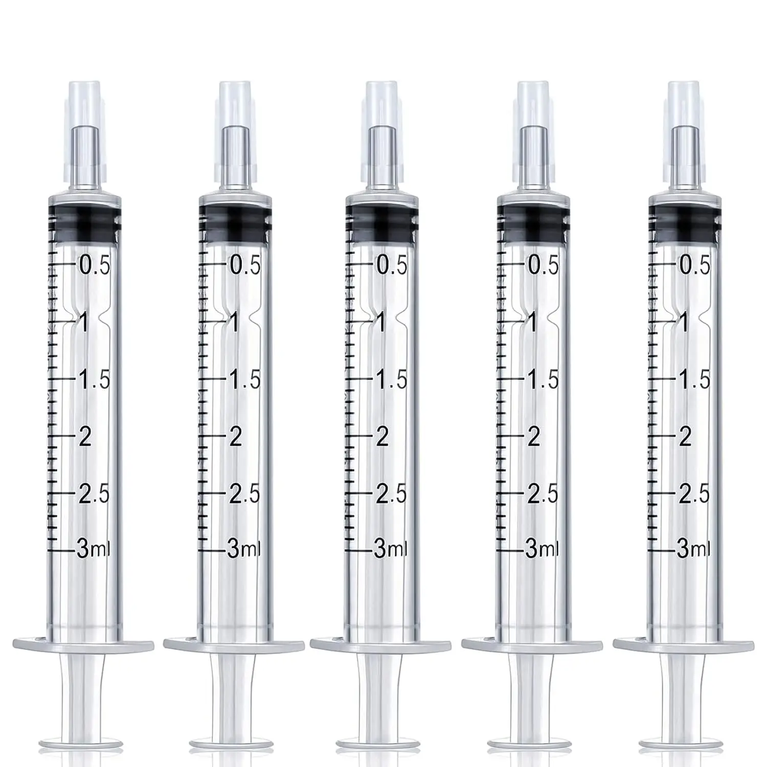 

3ml Disposable Plastic Syringe Perfume Dispenser Experimental Industrial Veterinary Feeder Dispensing Ink Syringe Booster