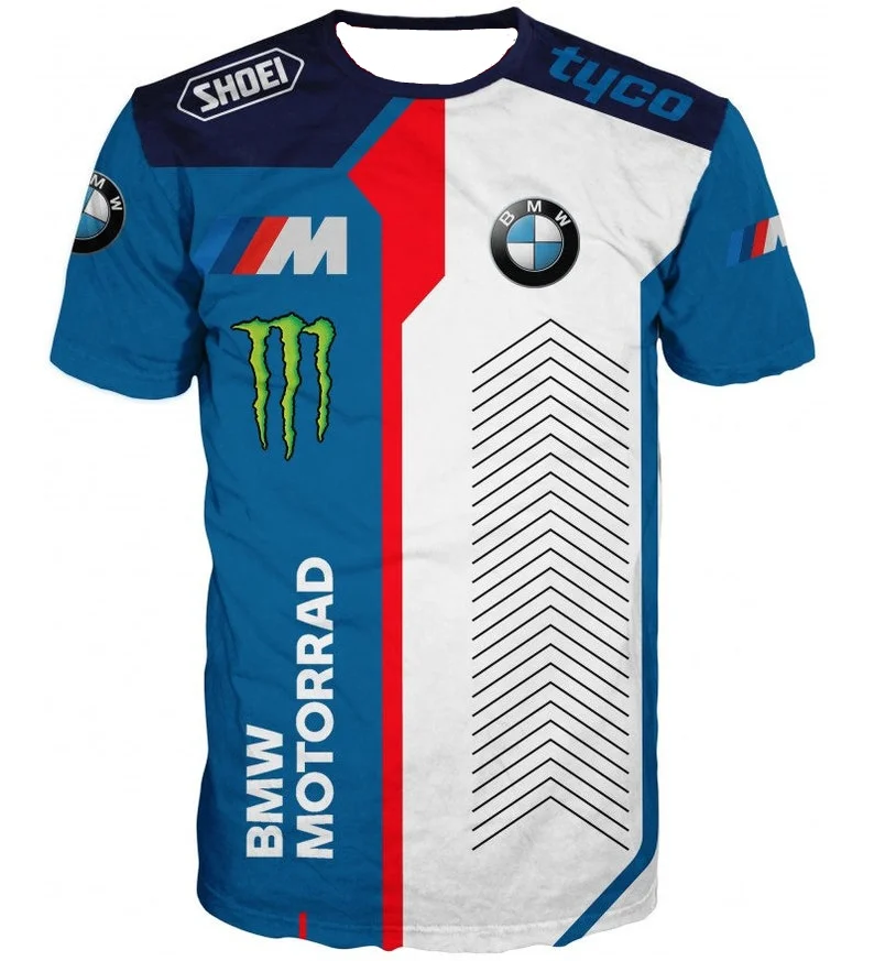 

Men's Summer BMW Motorrad GS T-shirt Available in All Sizes Car Enthusiast Man Gift Car Lovers Round Neck Quick-drying sizeS 6XL