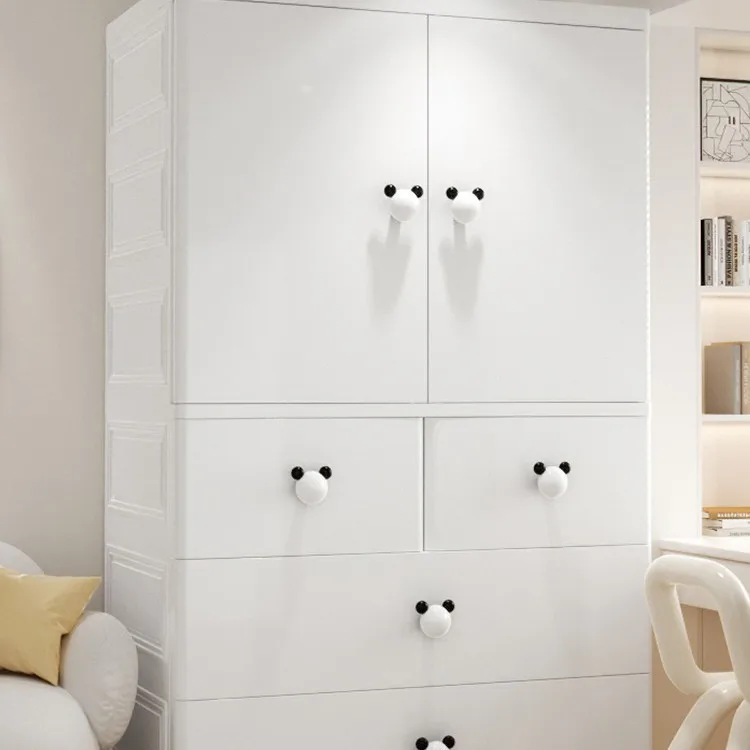 Deepened and thickened extra large baby children clothes storage cabinet baby wardrobe simple box