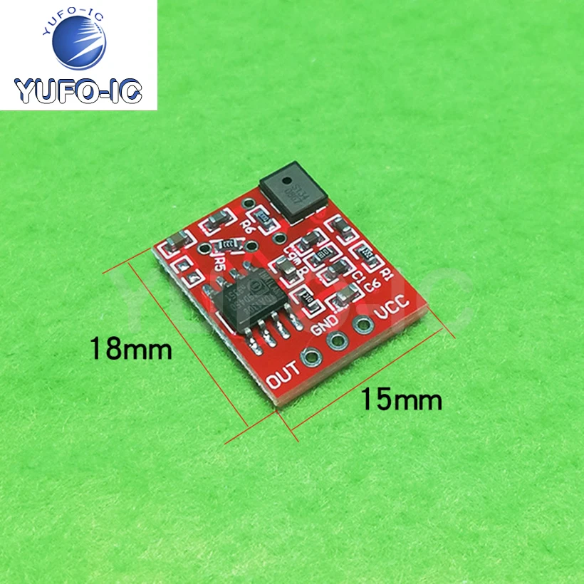 1PCS Silicon Microphone Amplification Module Lou's Silicon Mic Microphone High Sensitivity With Front Stage Amplification