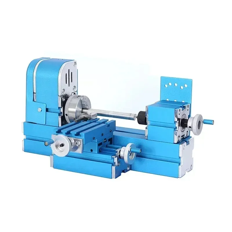 New Upgrade DIY Mini Metal Micro Universal Machine Micro Lathe W10003 20000rpm Mini Lathe Woodworking Machine Processing Teachin