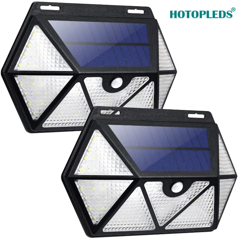 

Solar Spotlight Outdoor Courtyard Seven-sided Lighting Wall Lights Human Body Induction Light Household Wall Lights Flood Light