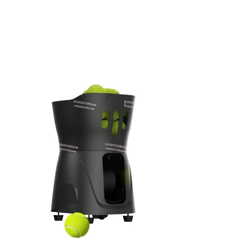 Serve Machine Mini Indoor Portable Trainer Automatic Throwing Capacity For More Than 30 Balls Vertical Adjustable Angle Tennis