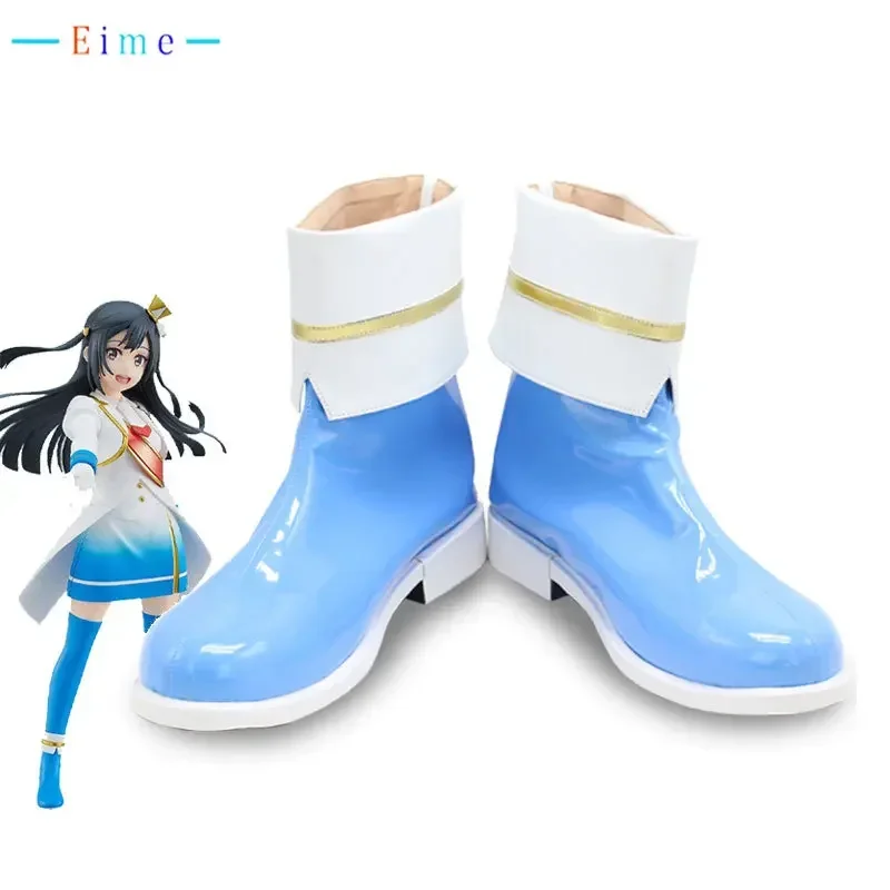 Yuki Setsuna Cosplay Shoes Lovelive Nijigasaki High School Cosplay Props PU Leather Shoes Halloween Carnival Boots Custom Made