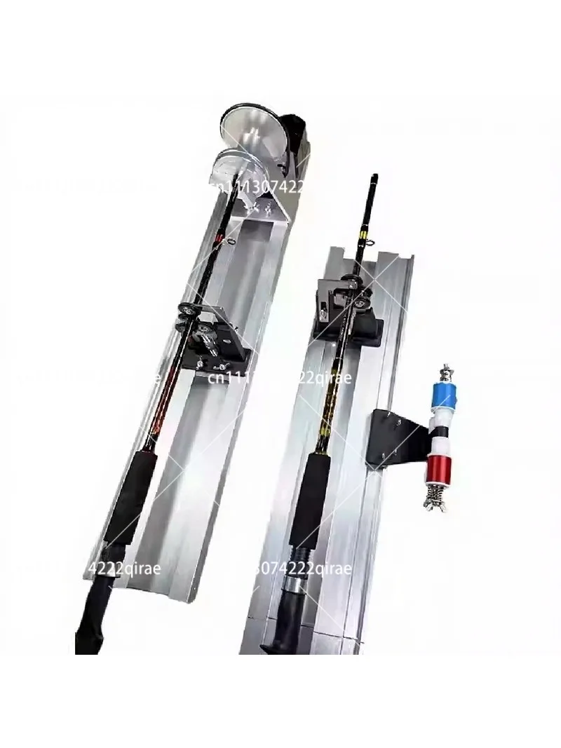 Fishing Rod Winding Repair Wrapping Guide Tool with Epoxy Grinding Cork Base