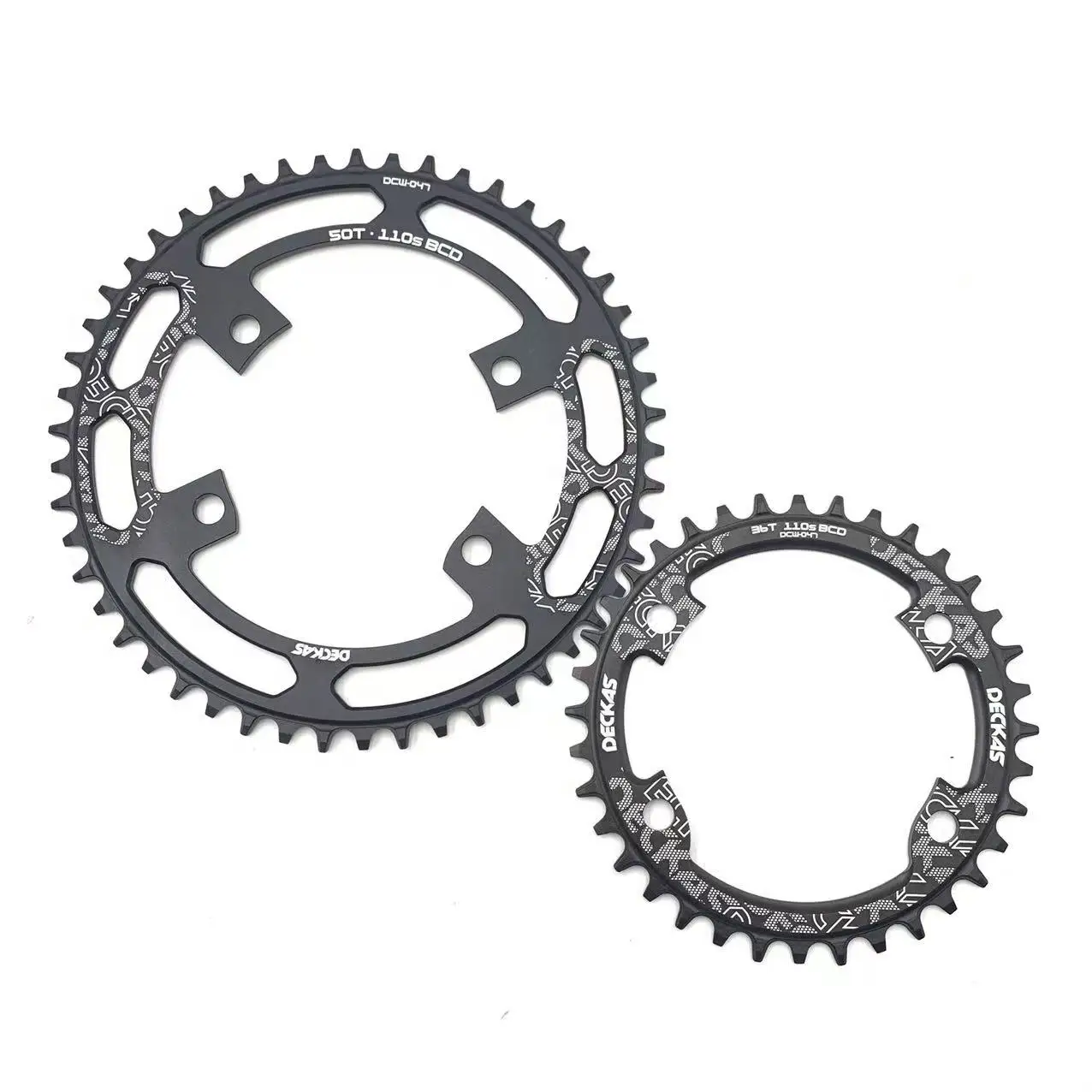 Deckas 110BCD 4-Claw Chainring Road Bike Narrow Wide chainwheel for shimano R7000 R8000 R9100 R9000 4700 5800 6800 R2000 R3000