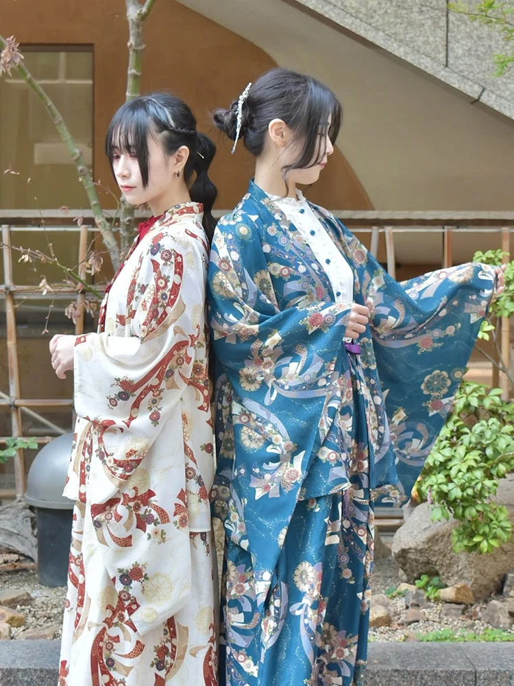 

Patterned Japanese Sle Snowflake Chiffon Jaet Reformed Kimono TS4X48 Axes Femme Women's Faion Commute Sle