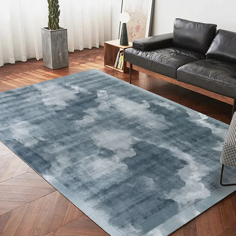 

VIKAMA Simple style room fully carpeted crystal velvet print living room home wholesale bedroom bedside foot step