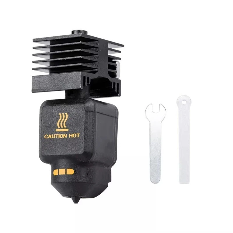 High Flow Hardened Steel Hotend Assembly for Bambu Lab P2S H2D X2D 3D Printer Integrated Nozzle Kit