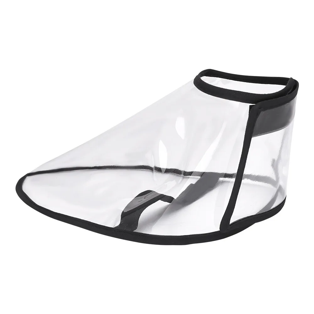 Hairdressing Hairdresser Salon Shoe Covers Haircut Anti-broken Hair Artifact Stylist Shoe Covers Waterproof Transparent