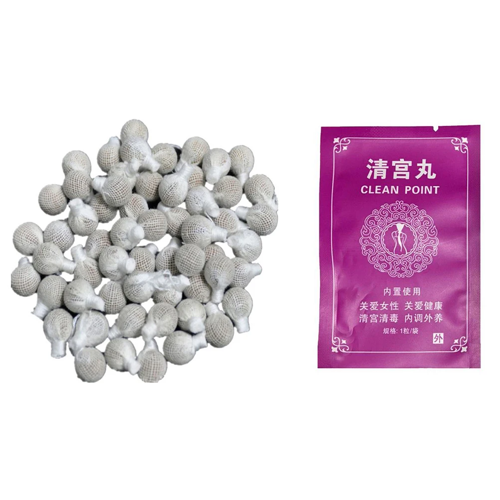 10pcs Safe Uterus Cleaning Pill Uterus Clean Supplement Capsules for Woman Girl Lady Cleaning Care (A grain of One Bag)