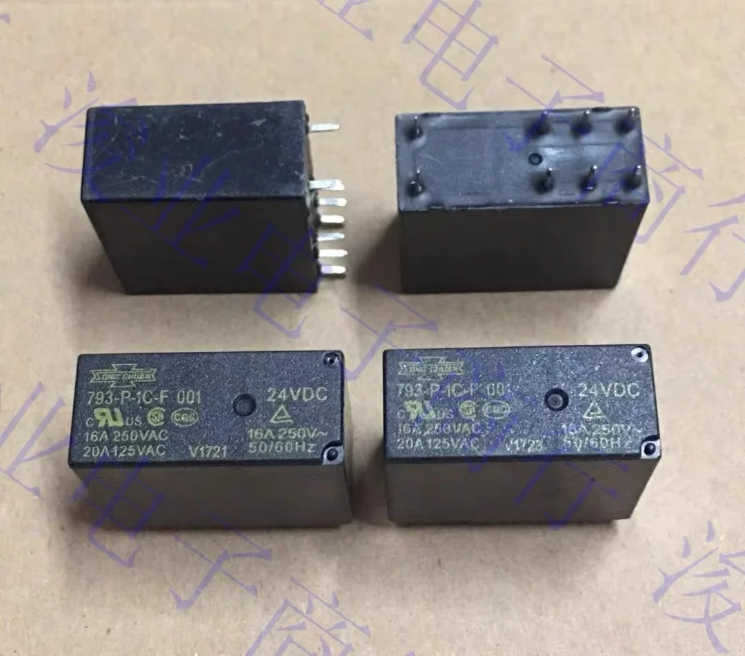 5/10pcs 24V Relay 793-P-1C-F 001 24VDC 16A  8pin  793-P-1C  Relay 793-P-1C-F 001