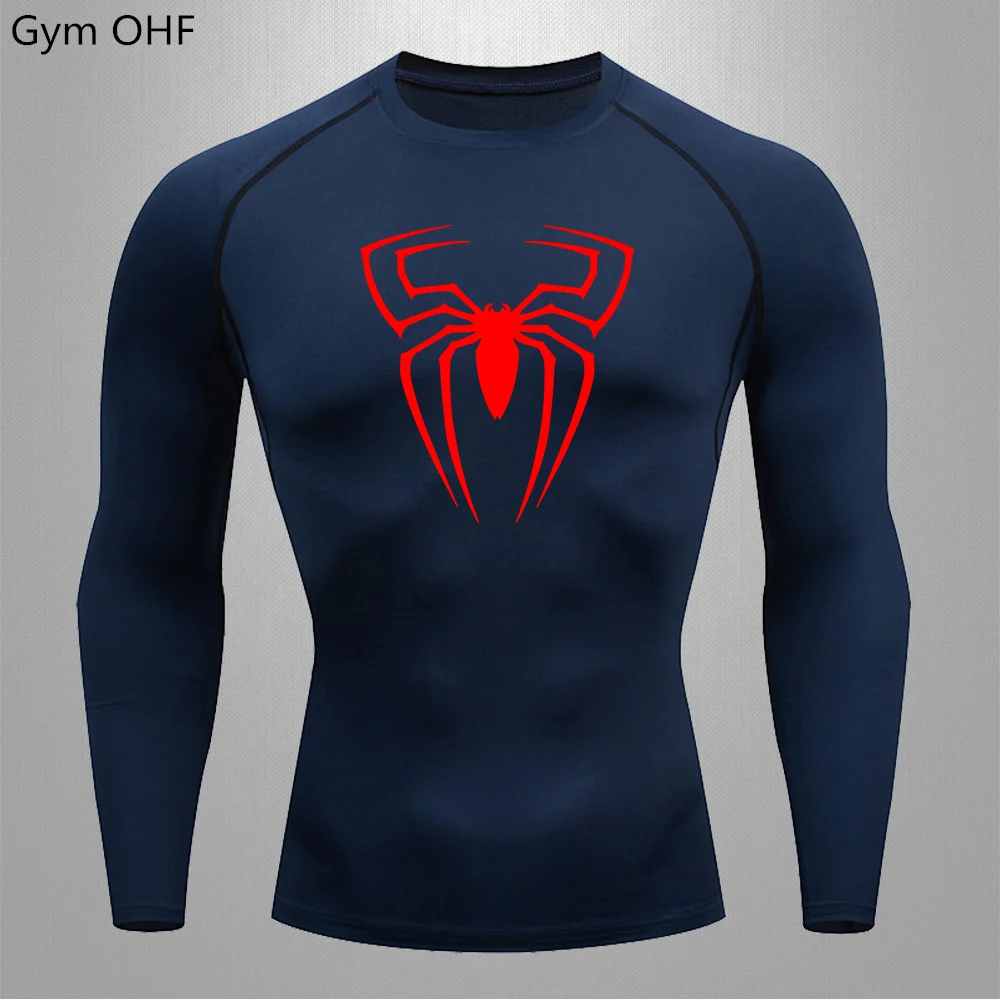 Compressão seca rápida Workout camisa dos homens, Fitness Tops, respirável Jersey, Ginásio T-shirts, Rashguard Roupas, Masculino Camisas Do Esporte