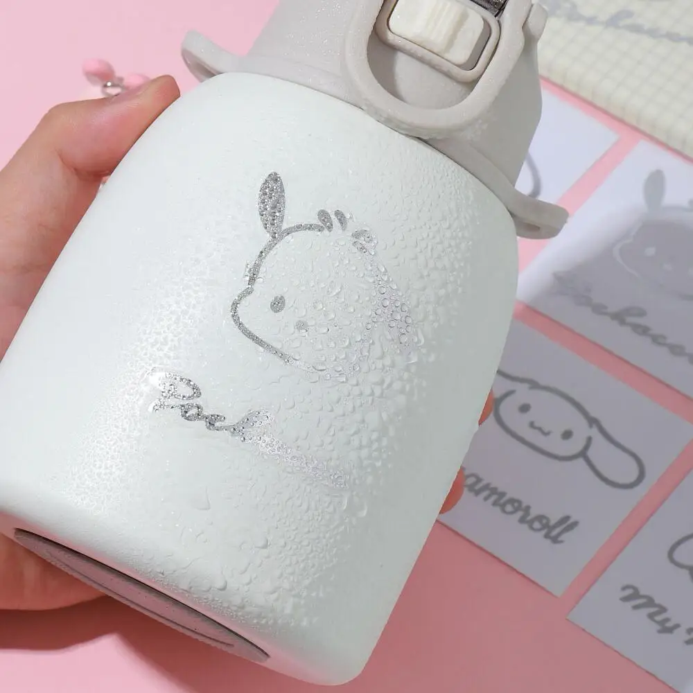 10 قطعة ملصقات معدنية Sanrios مقاومة للماء إبداعية Hello Kitty My Melody Diy كتيب الهاتف المحمول كوب ماء أعواد تزيين