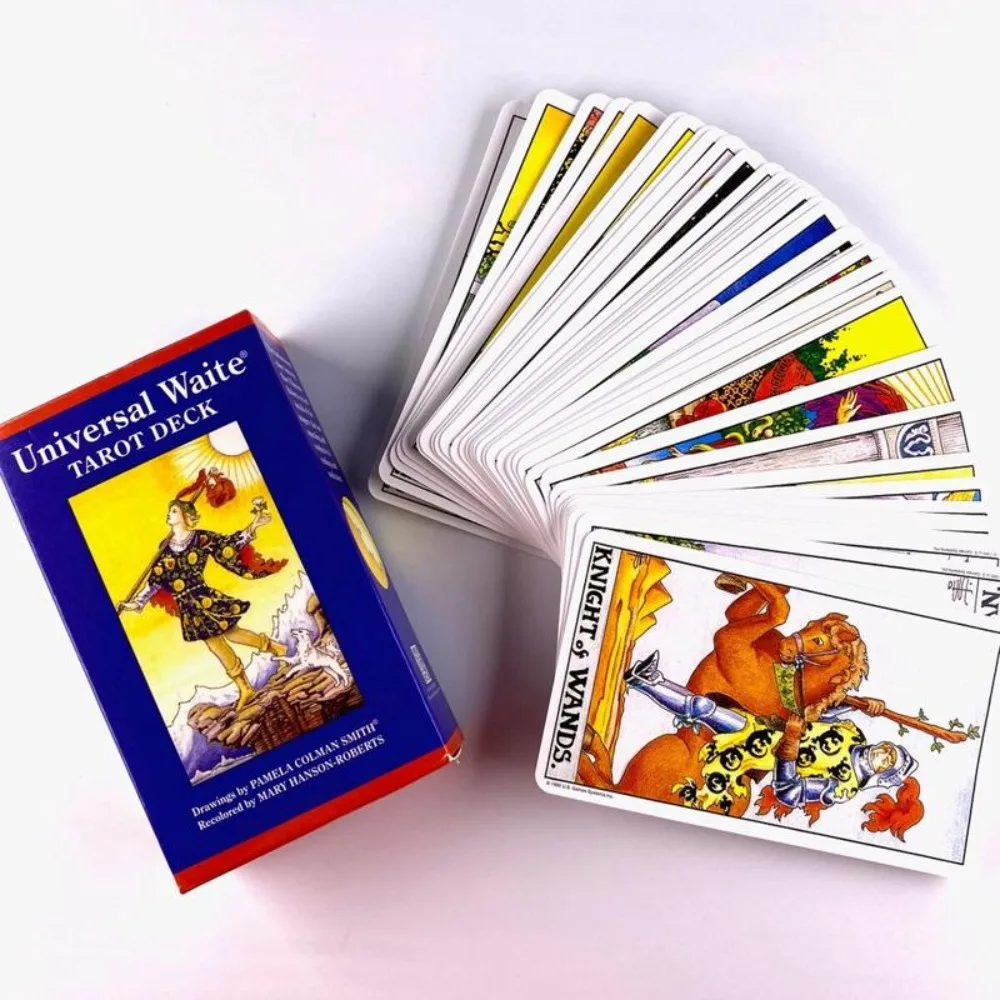 Jeu de tarot universel Waite, table de loisir, cartes oracle, prophétie divinatoire