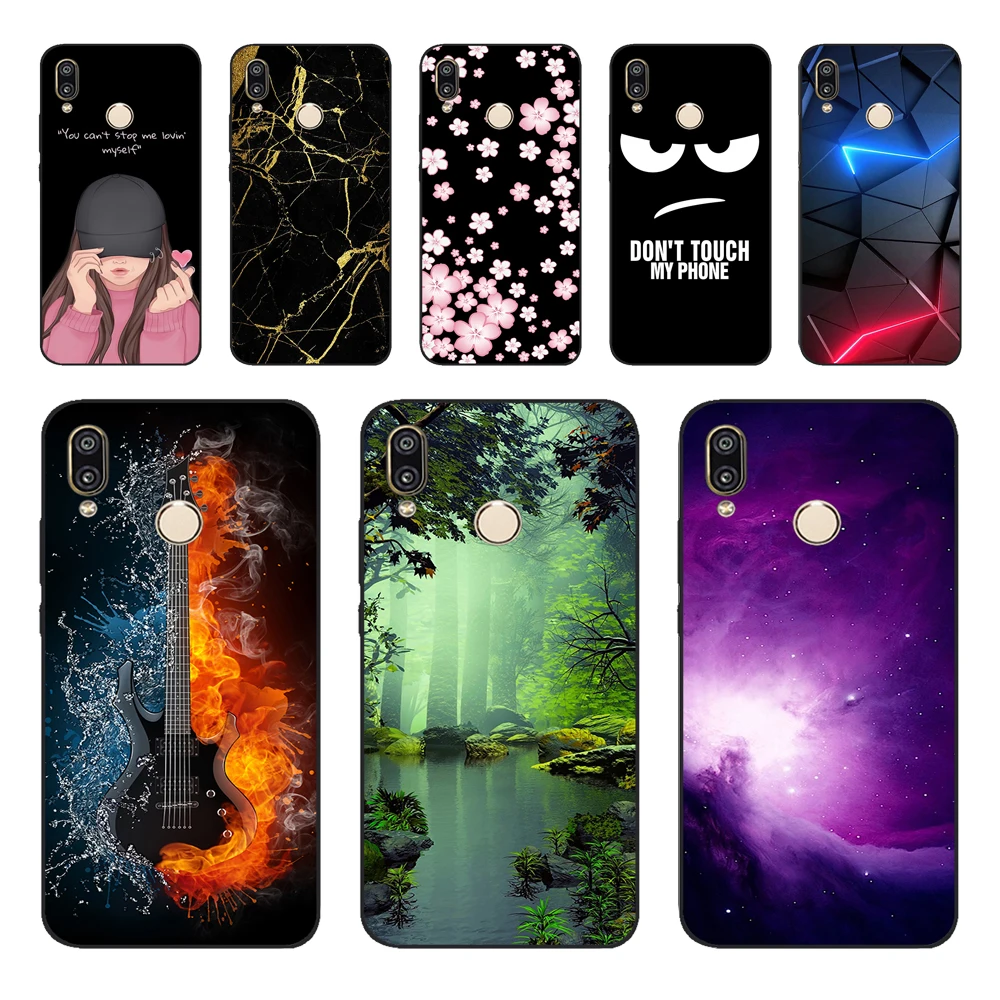 Case for Huawei P20 Lite Case Silicone Cute Back Cover Huawei P20 Pro Soft TPU Phone Case For Huawei P20lite P 20 Lite Cases