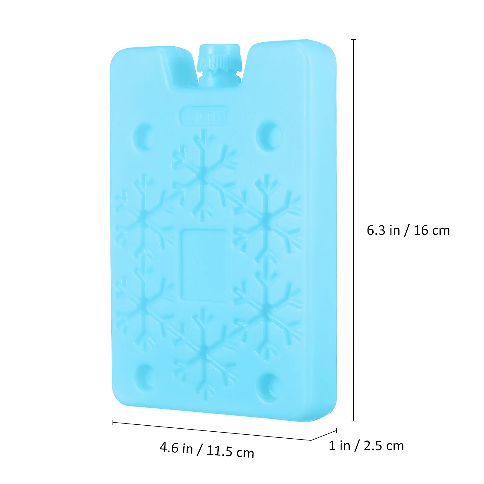 4Pcs Ice Packs for Lunch Box Freezer Packs Reusable Cooler Ice Blocks Strong Thick Pe Material Easy Use Freezer Pack view 4
