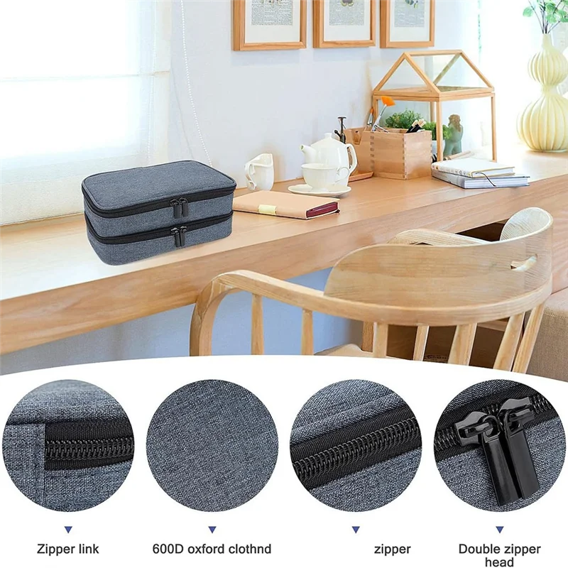 ABNO-ファミリー救急箱 緊急薬オーガナイザーバッグ 丸薬ボトル収納袋 薬オーガナイザー 空