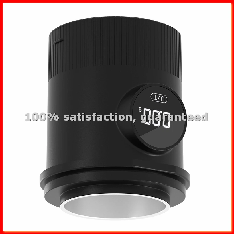 

Coffee Dosing Cup with Scale-Rechargeable Espresso Scale 0.1g Precision,Coffee Scale for with 58mm Portafilter-A13G