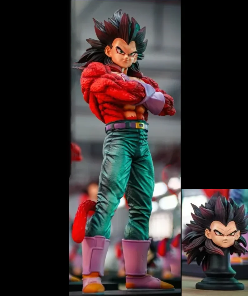 Dragon Ball Super Saiyan 4 Vegeta Figure Ssj4 Vegeta Jt Action Figures Goku Pvc Statue Collection Model Toys Gifts