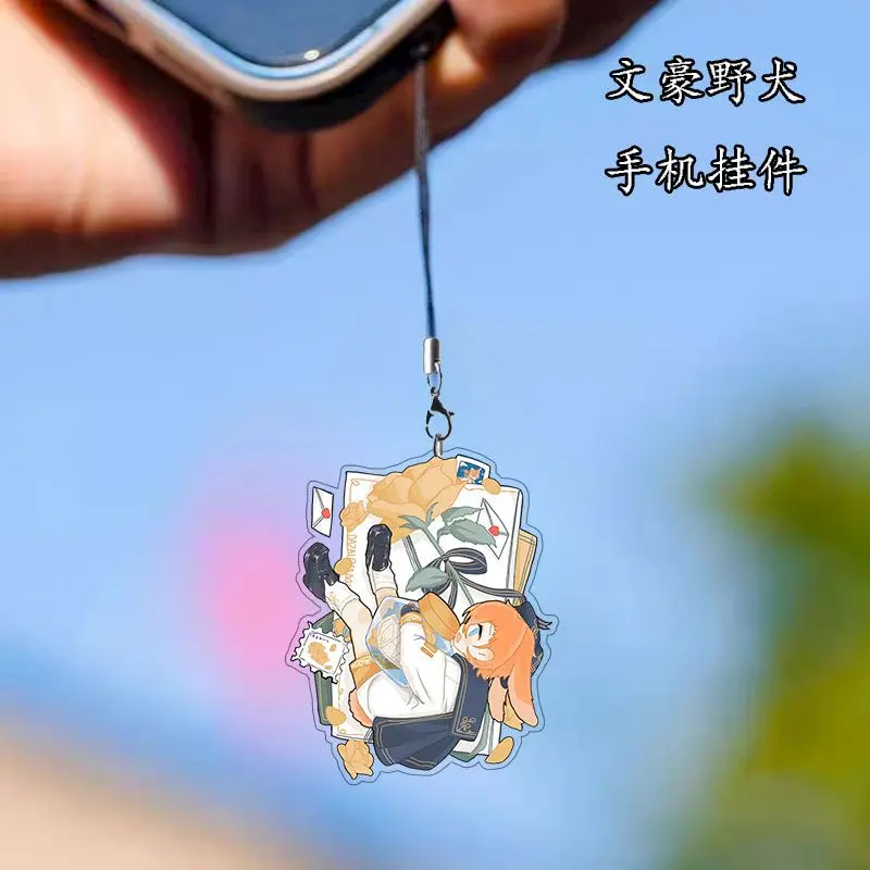 قلادة ناكاهارا تشويا أوسامو دازاي تأثيري ، حبل سلسلة للهاتف ، زينة حقيبة ظهر ، هدايا عيد ميلاد للأولاد والبنات ، 3