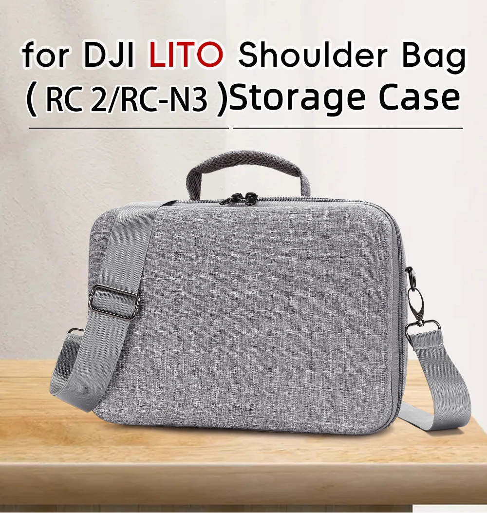 

For DJI LITO Shoulder Bag RC 2/RC-N3 Storage Case,Storage Bag for DJI Lito X1 Storage Bag for Lito 1
