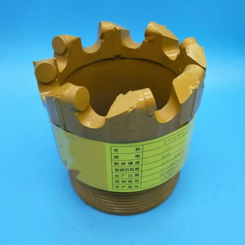 133mm Gear‑Shaped Core PDC Drill Bit Hard Rock Coring Bit F