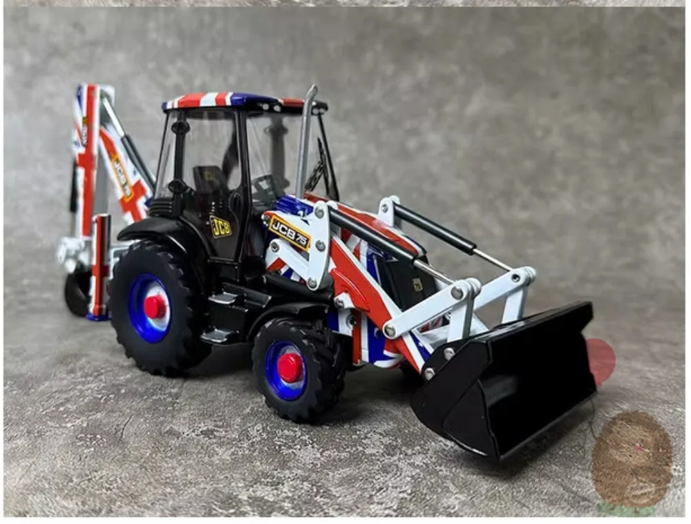 

ERTL 1/32 JCB 3CX Excavator loader Model Alloy Diecast Car Collection Adults Toy
