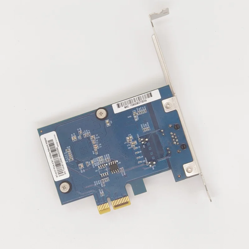 For Realtek8127(PXE) Multi-Gigabit Network Speeds1 Port PCIe 10G Ethernet Network Card 10G NIC PCIe4.0-1X 10G RJ45 Lan Card