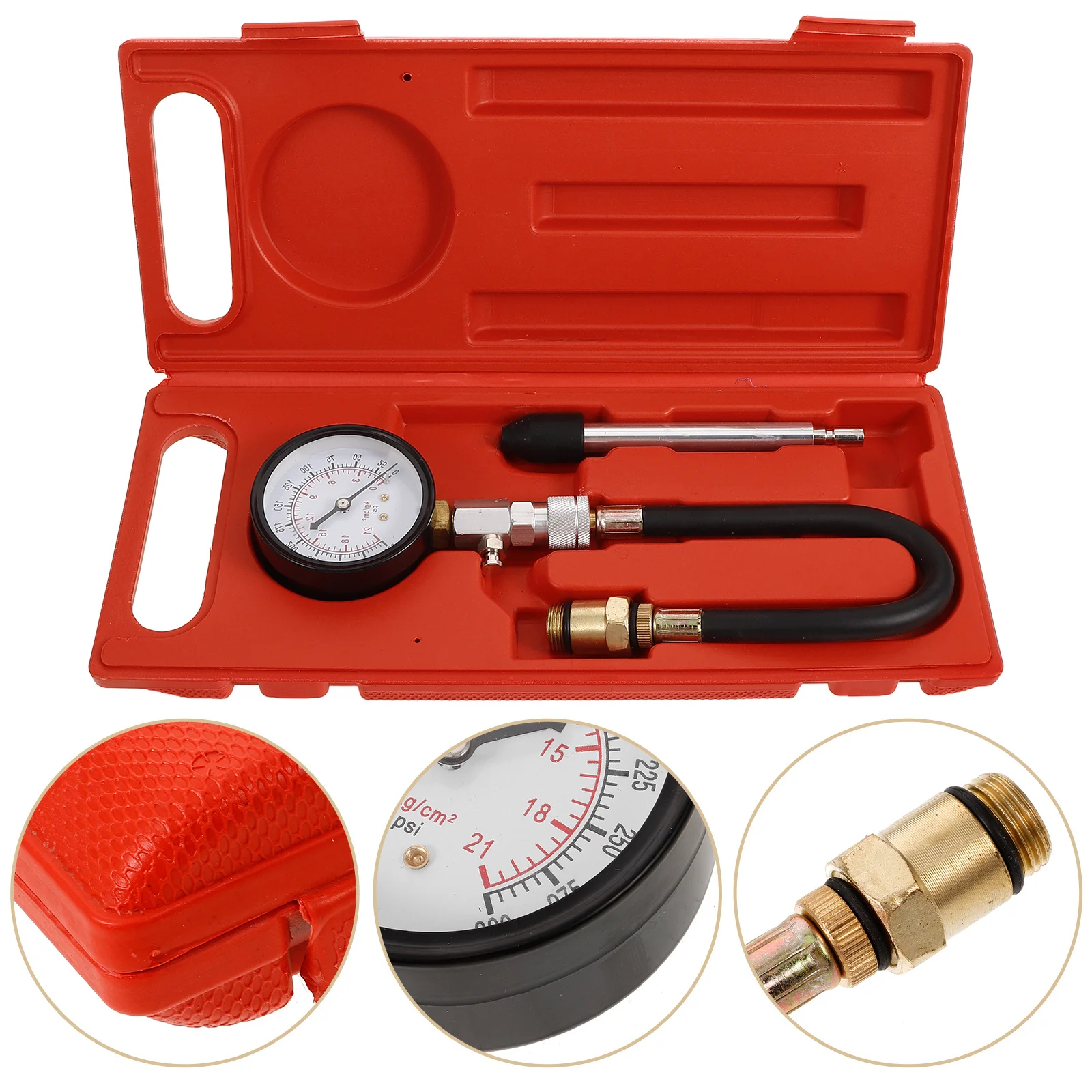 

Cylinder Compression Tester Kit Automotive Engine Tools User Friendly Interface Quick Testing Reliable Measurements