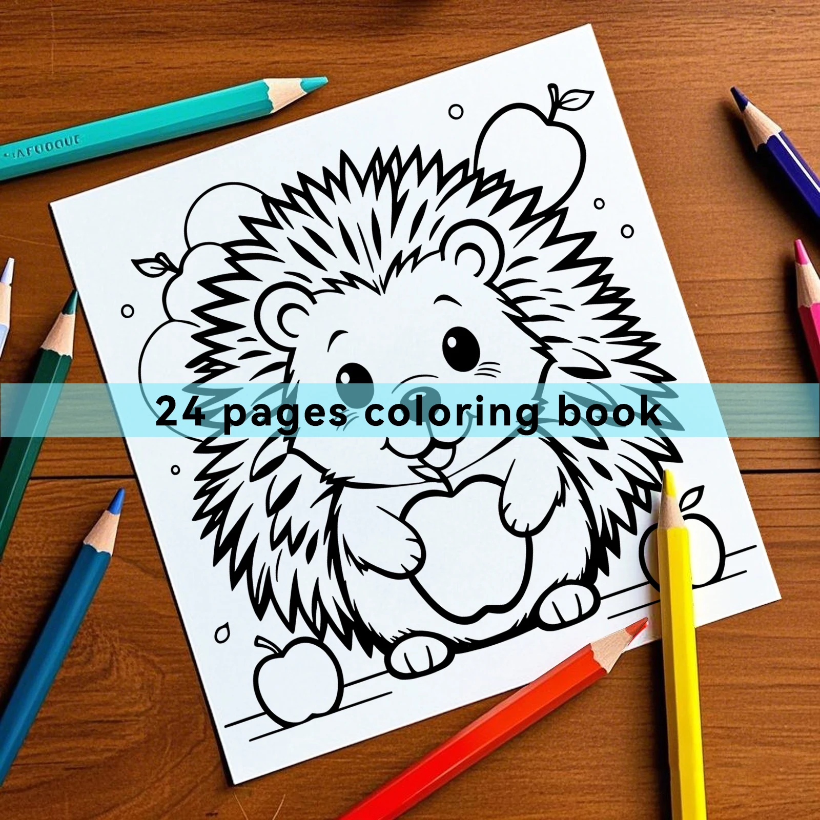 BOLD EASY Cute Coloring Book Educational Relaxation Gift Graffiti Painting Book Doodles Books Adult Relaxation Activities