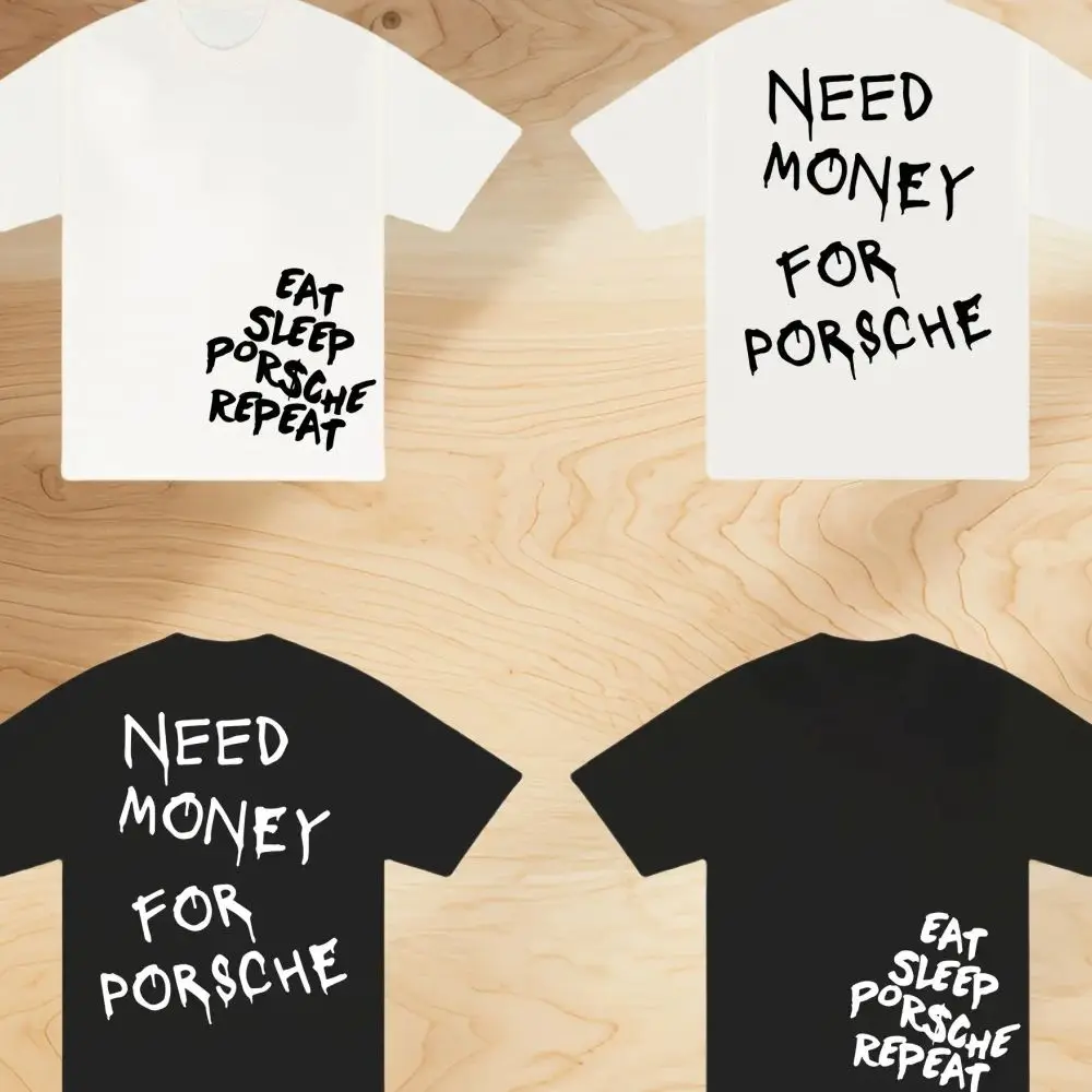 

New Trend T-Shirt New Trend Pure Cotton Alphabet Printed T-Shirt Street Clothing Light Luxury Casual Loose Cotton Hip-Hop Top