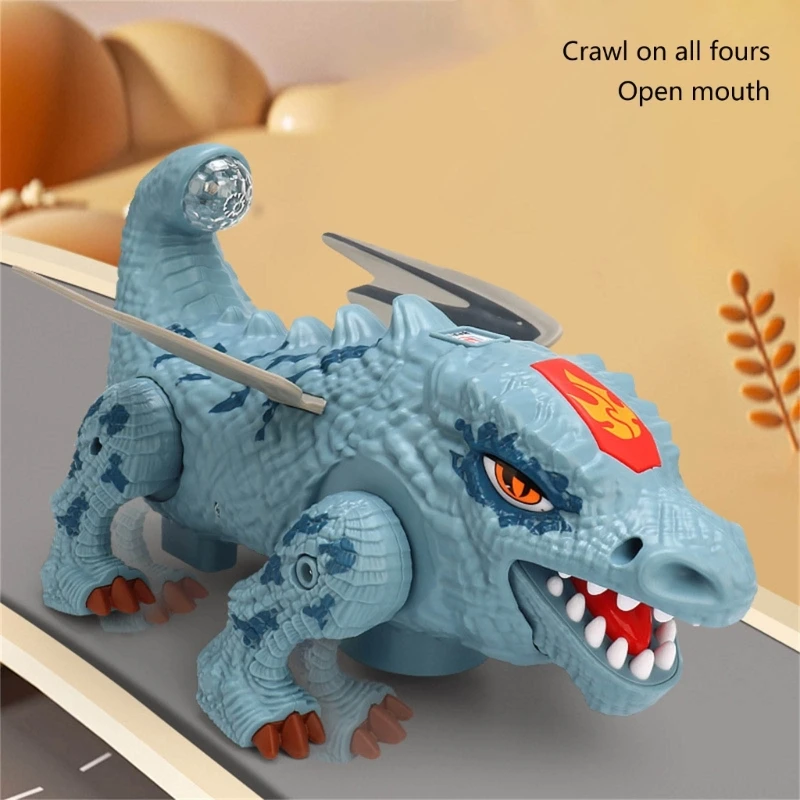 Colorful Flashing Dinosaur Toy with Sounds Musical Dinosaur Toy For Children