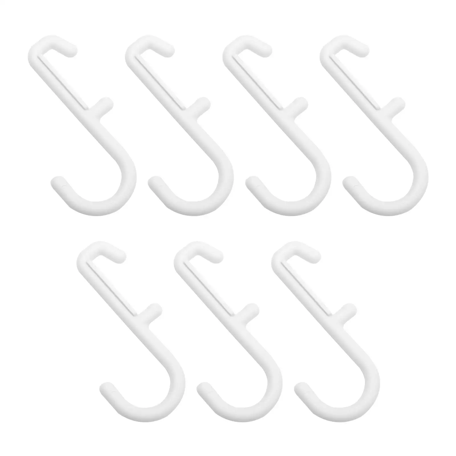 

7 Pegs Pegboard Hooks for Home Kitchen Bedroom Study Supermarket Shelf Hangers Wall Rack Display Storage Solution
