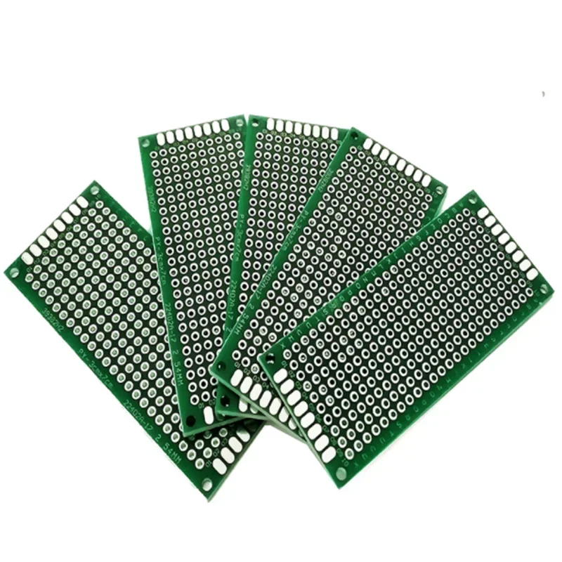 5PCS/Lot PCB Board Prototype Board 3x7cm Double Sided Circuit Boards for PCB Board DIY Soldering Project